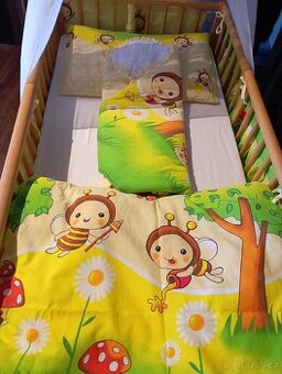 Postýlka s vybavením+kojenecká váha ZDARMA - 1