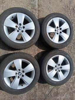 Fabia / Rapid - alu 6x15 et38 + letní 185/60/15