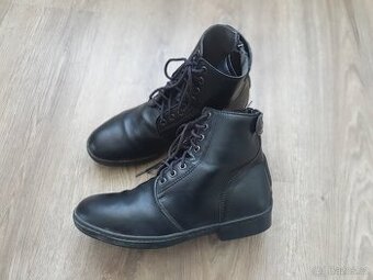Černá jezdecká perka, boty na koně, vel. 38 - 1