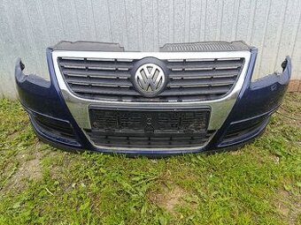 přední nárazník Passat b6, pdc, maska, kabeláž LD5Q