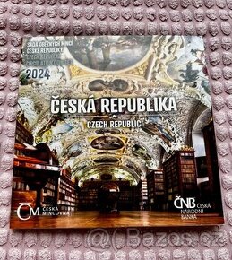 Sada oběžných mincí 2024 Česká republika stand