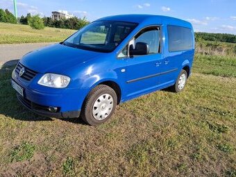 VW Caddy 1.9 TDI 55kw Klima Life Model 2007 Nová Stk...