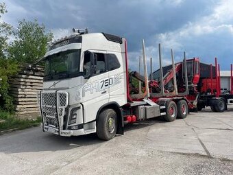 VOLVO FH750 + PŘÍVĚS DOLL +  LOGLIFT 108 S "LESNÍ SPEC