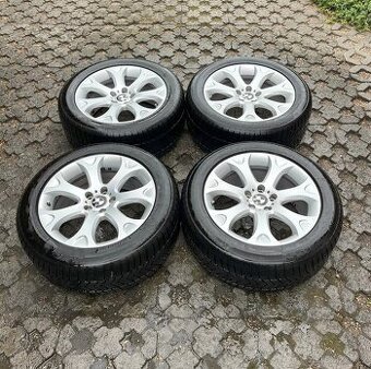 ALU KOLA R19 5X120, ORIGINÁL BMW X5 / X6, ZIMNÍ PNEU 7MM