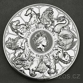 investiční stríbro - Queen's beasts Completer 1kg
