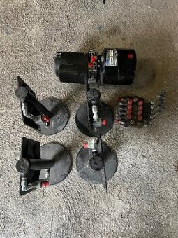 Hydraulické nohy pro obytný automobil