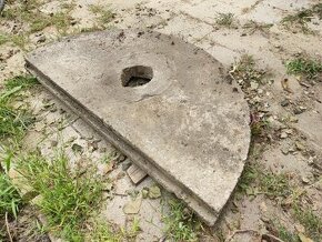 Půl poklop studny 120cm na studnu 90cm - 1