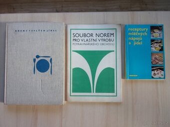 A. Houžvička - NORMY TEPLÝCH JÍDEL r. 1968 + dvě další - 1