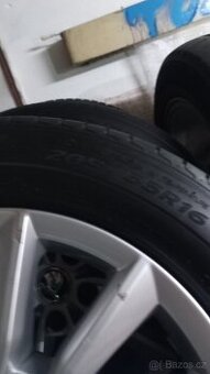 Prodel originální hliníkové kola Škoda Octavia 3