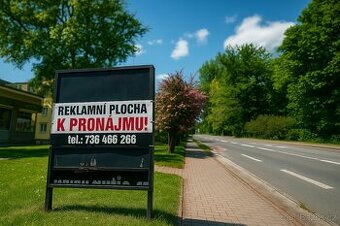 Reklamní plocha v Chrudimi