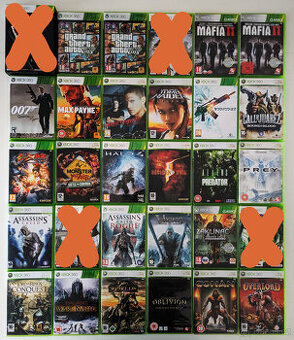 Akční hry na Xbox 360 ------PRAHA------