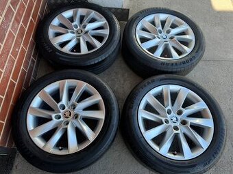 Alu 17" 5x112, škoda Stratos , letní 60% TOP SUP3