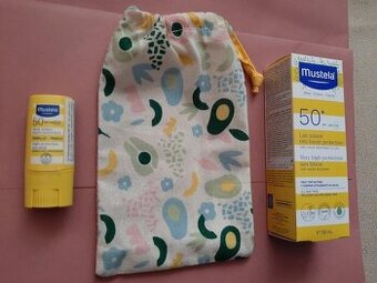 MUSTELA set SPF 50+ opalovací mléko + ochranná tyčinka