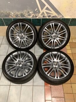 Alu kola Škoda R18 5X112 LETNÍ PNEU 225/40 R18 LUXON DOT 24