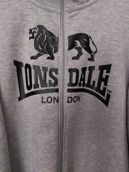 Mikina,na zip lonsdale