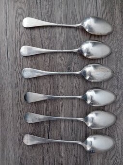 PRODÁNO Velké stříbrné polévkové lžice