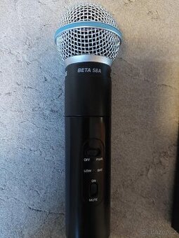 Sháním použitý bezdrátovy mikrofon SHURE Beta 58A - 1