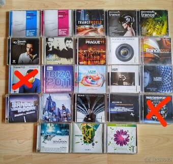 Prodám větší množství orig. CD kompilace, alba a singly