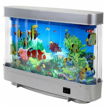 dětská lampička pro zaspávání - akvárium