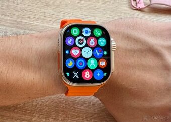 Chytré hodinky Smart Watch Ultra 49mm nové, Android/IOS