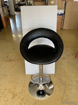 Barove zidle  8 k, cerne, vykov nastavitelne