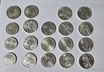 Stříbrné 10Marka a 5Marka