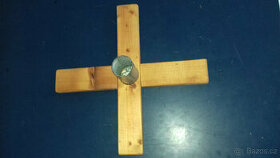 Stojan na vánoční stromek dřevo. 47x47 a 49x49 cm