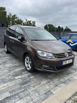 Sharan 2.0 TDI, DSG, Highline, kůže,7míst, tažné