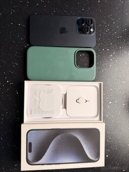 iPhone 15 pro ,Blue Titanium 128GB