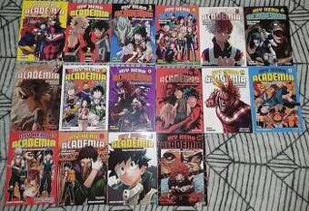 MANGA 16x Moje hrdinská akademie My Hero Academia