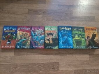 Harry Potter - komplet 7 dílů 1.vydani VZÁCNOST