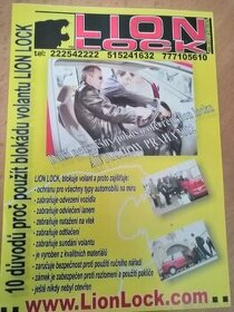 Blokování volantu proti odcizení vozidla