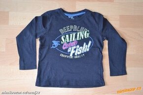 Dětské chlapecké triko dlouhý rukáv - Catch a Fish