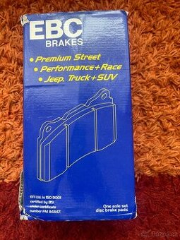 Brzdové destičky BMW M550i M550d EBC Yellow Stuff DP42019R