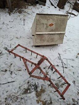 malotraktor pracovní výklopná bedna