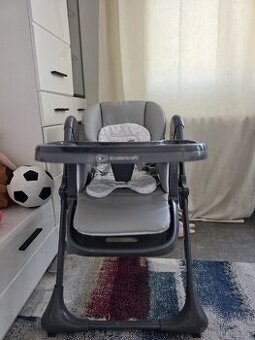 KINDERKRAFT židlička jídelní Tummie Grey