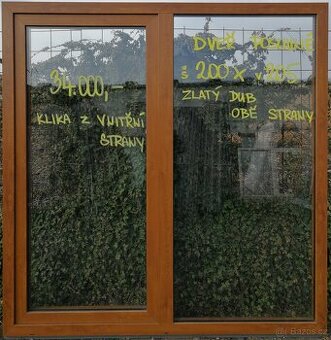 okno francouzské posuvné