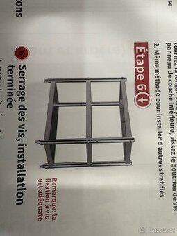 Nerezový gastro regál / police – nový