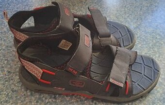 Sandály chlapecké a dívčí, vel.37+38, vn.stélka 23cm+24,5cm