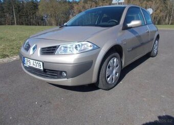 Renault Mégane 1,4 72KW KOUP V ČR 2 majitel benzín manuál