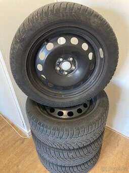 205/55/16 zimní s plechovými disky 6Jx16H2 ET40 5x100