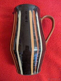 Retro keramický džbán – Bulharsko, výška 21 cm