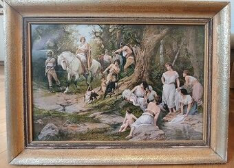 Oldřich a Božena- Reprodukce - Obraz