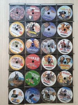 DVD 195 ks, nehrané, v krabici