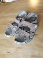 Prodám dívčí sandálky Santé vel.29, růžovo-šedé - 1