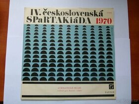 VÝHODNĚ KOUPÍM LP se skladbama pro IV. Spartakiádu 1970