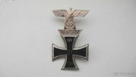 Německý železný kříž 1. třídy s opakovací sponou 1939 - 1