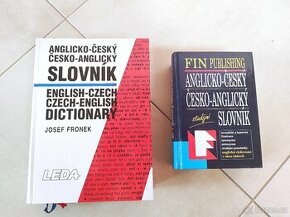 Anglicko-české, Česko-anglické slovníky