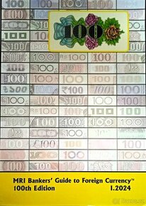 MRI Bankers' Guide 100. vydání 2024 - všechny bankovky světa