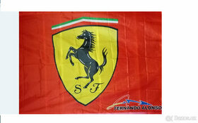 Nová originální vlajka Scuderia FERRARI 150x100cm